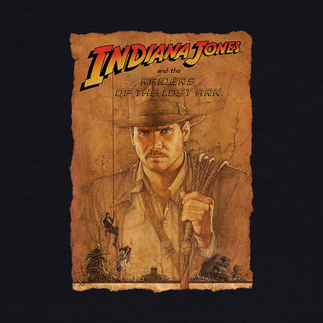 Lucasfilm Indiana Jones Raiders of the Lost Ark Poster Art by Trogexy Pearcepn